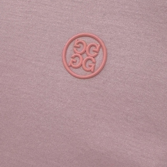 G/Fore Shirt Men's Large Pink Short Sleeve Golf Polo Logo Preppy (100% Cotton) - Picture 4 of 6